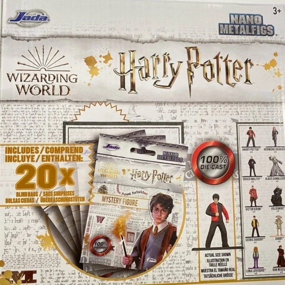 20 New Harry Potter Nano Metalfigs Blind Bags Party Favors
